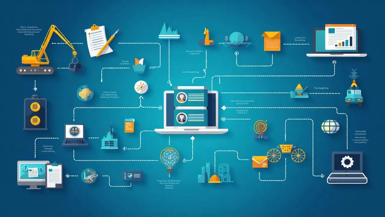 Digital construction project workflow